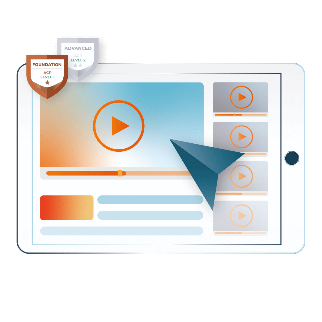 ACP Level 1/2 als Videokurs on-demand